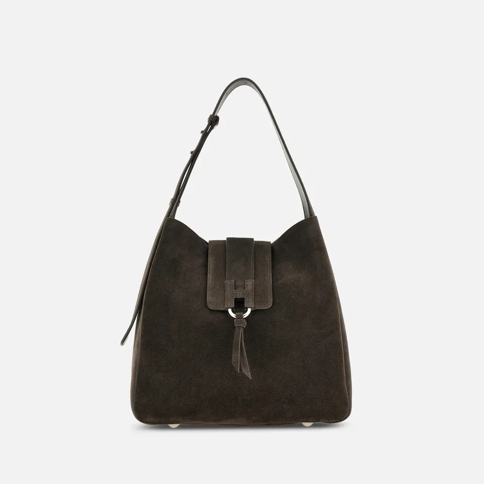Hogan Hobo Trend KBW01XS0200UGM borsa Marrone donna