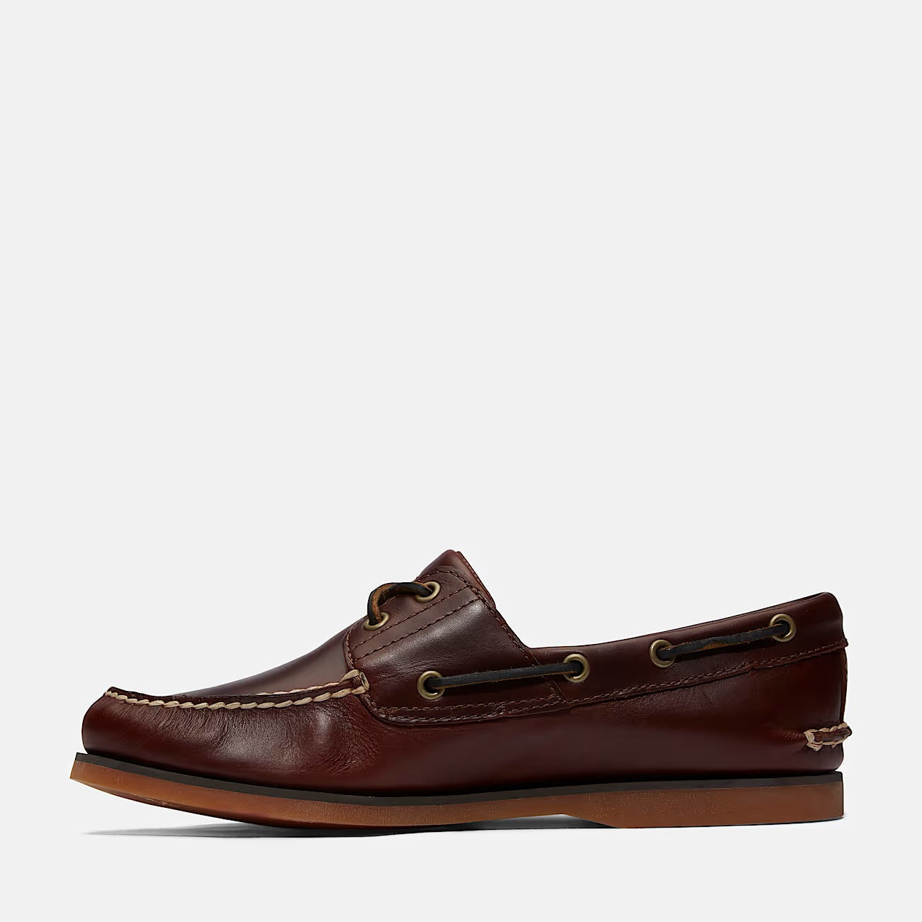 Timberland Classic 2-Eye TB0250772 mocassino uomo Brown pelle