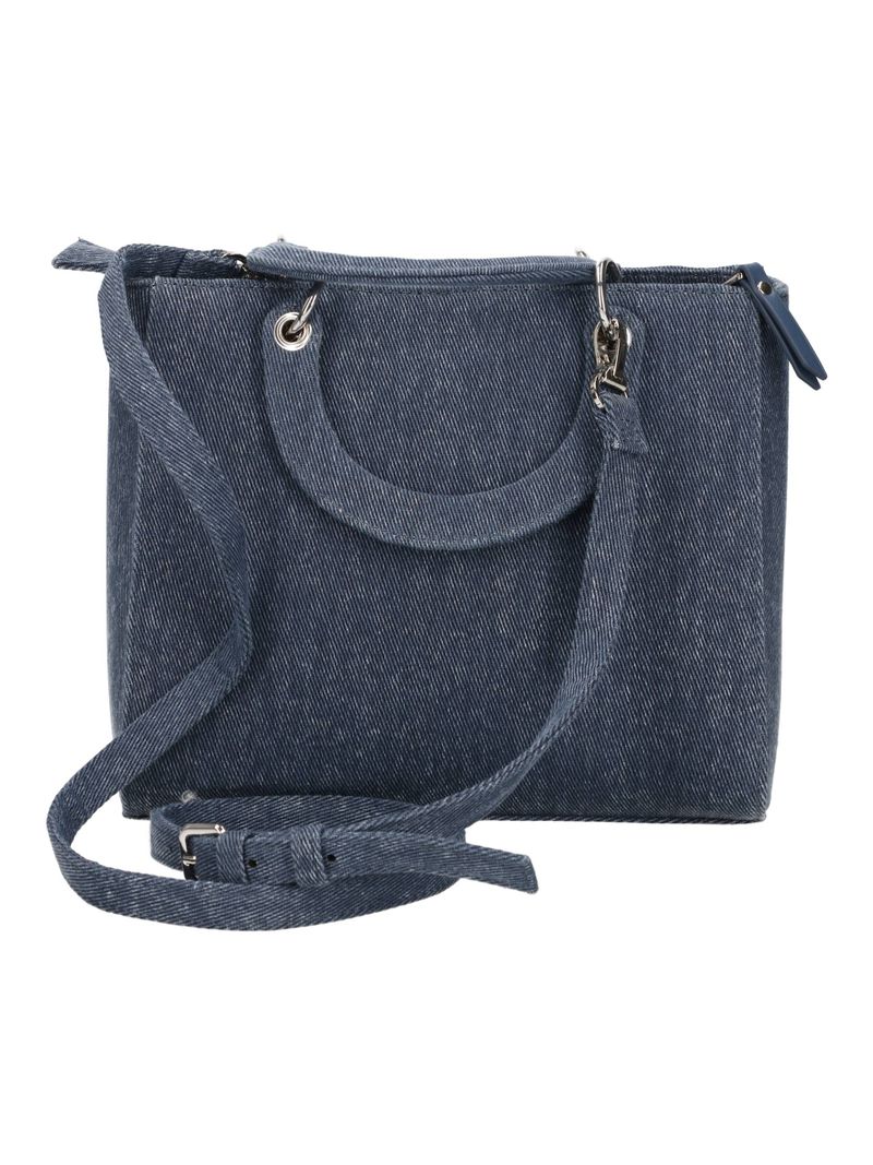 Gaelle Paris GAACW03112 Mini Tote Denim Blu Cotone