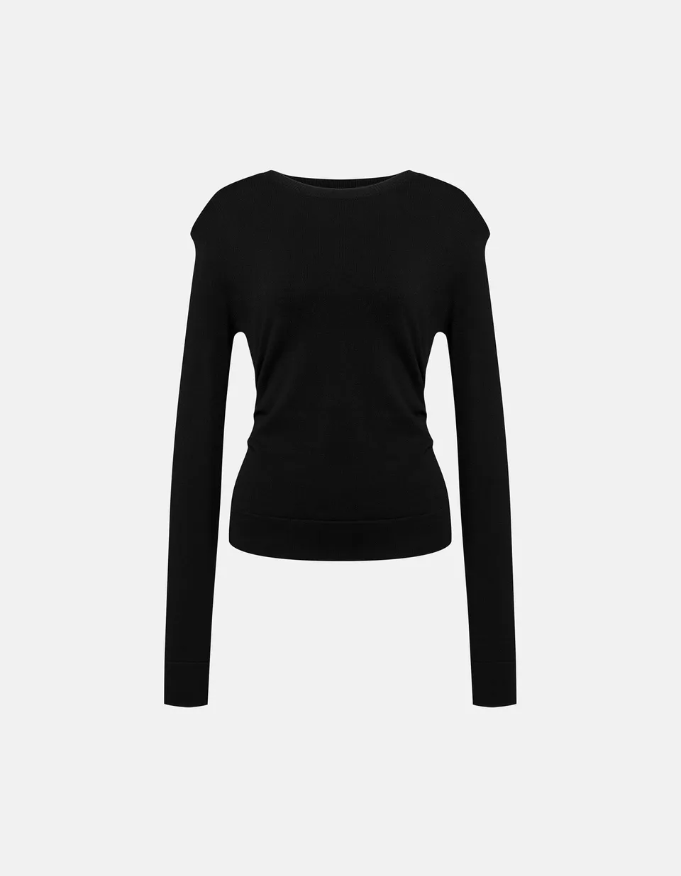 Dondup DT443 M01022D999 Maglia Donna Nero Viscosa