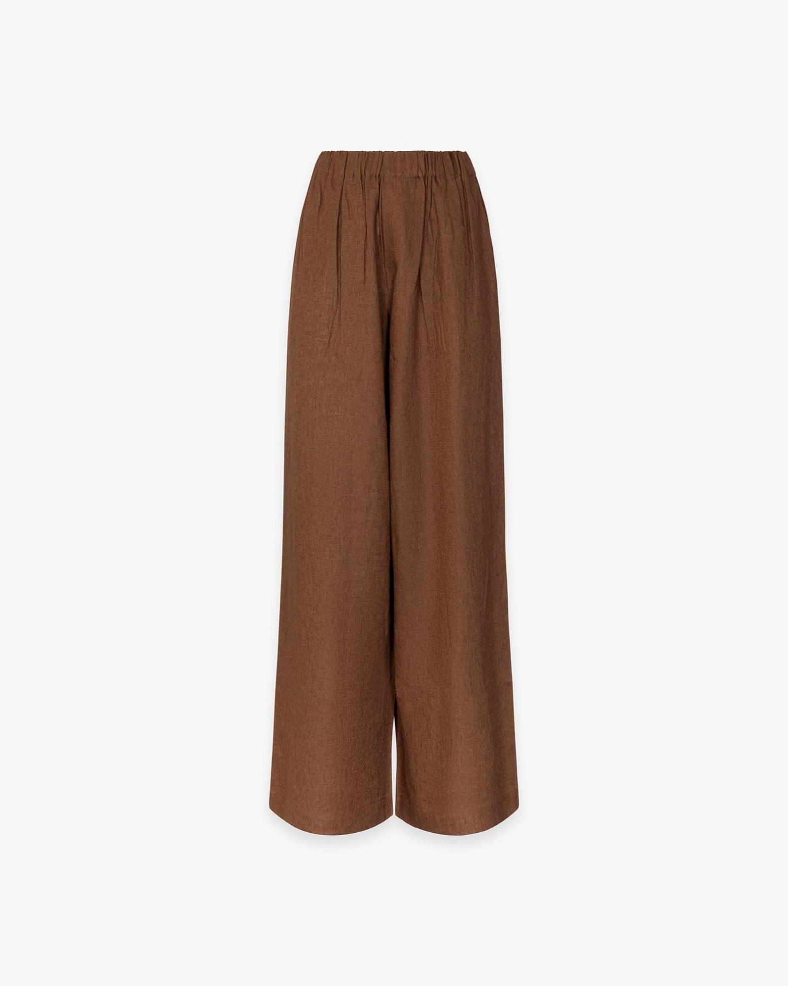 Hinnominate HMABW02641 pantalone donna lino moka