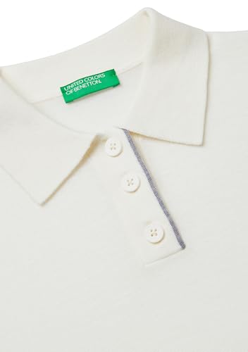 Benetton Polo M/M maglia polo manica corta in lana extrafine