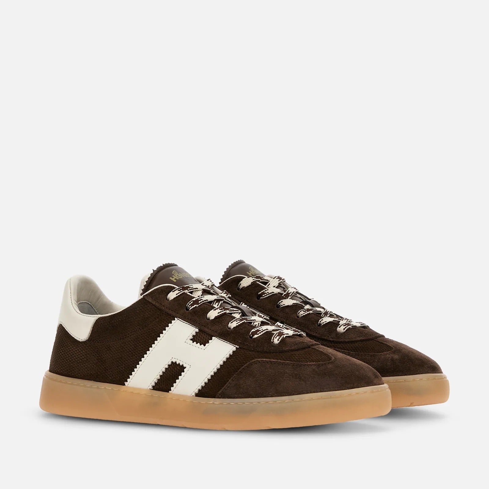 Hogan Cool Sneakers Donna Pelle Marrone