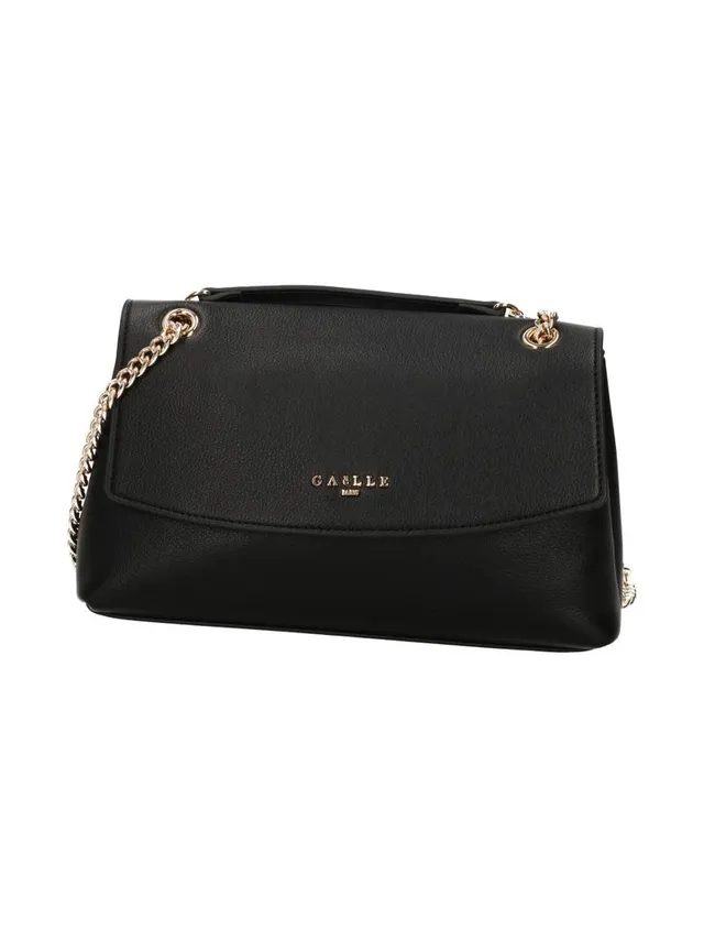 Gaelle Paris GAACW03056 borsa tracolla donna nero ecopelle