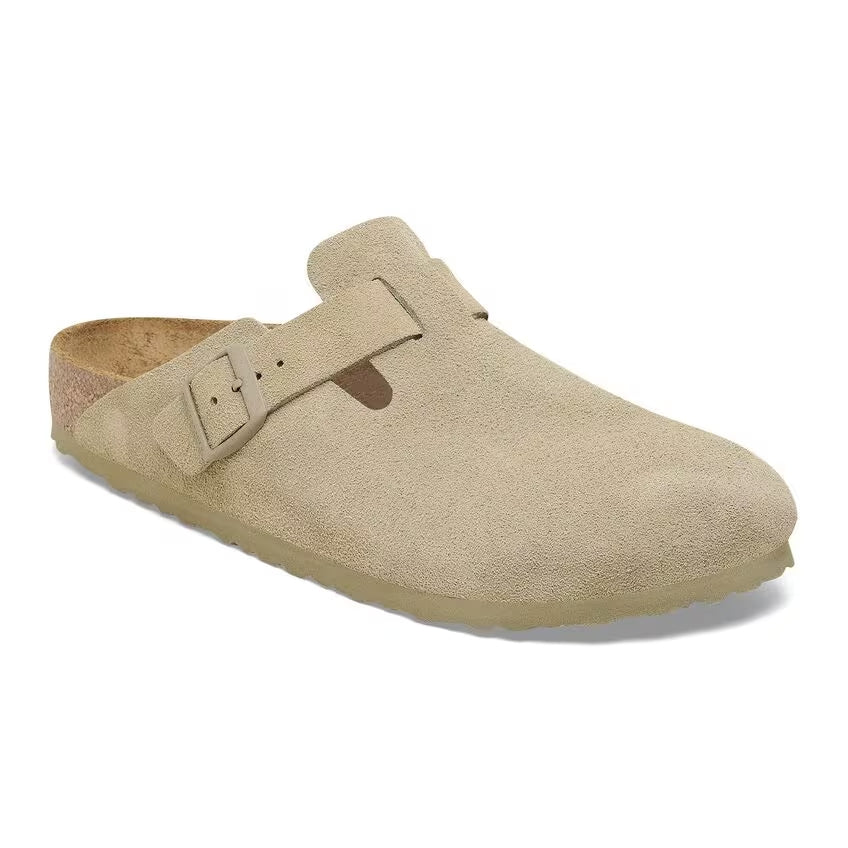 Birkenstock Boston 1025844 Ciabatta Faded Khaki Unisex