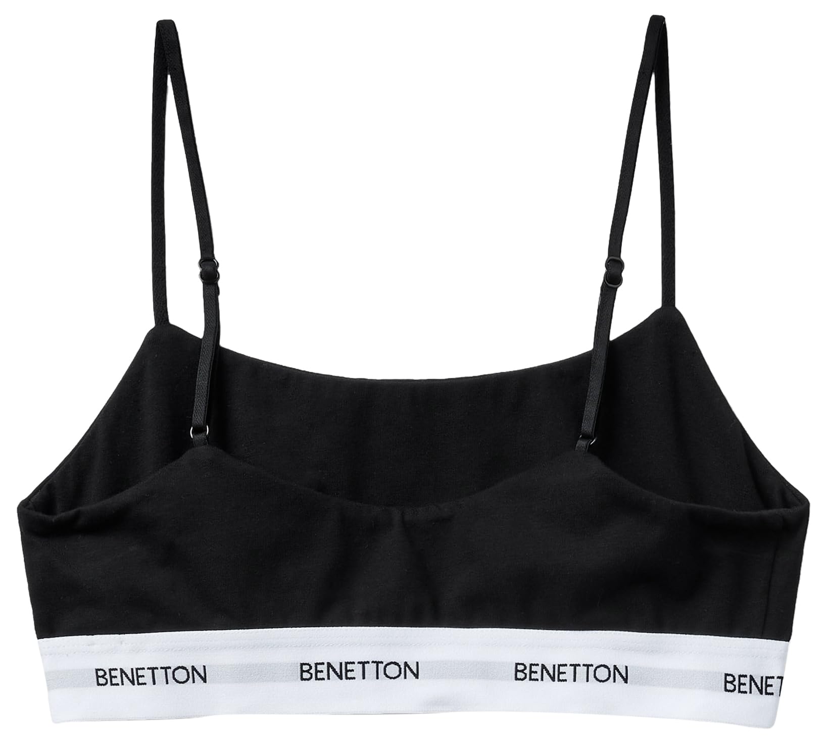 Benetton Intimo e Pigiami Top S Bianco 101 Cotone Bio