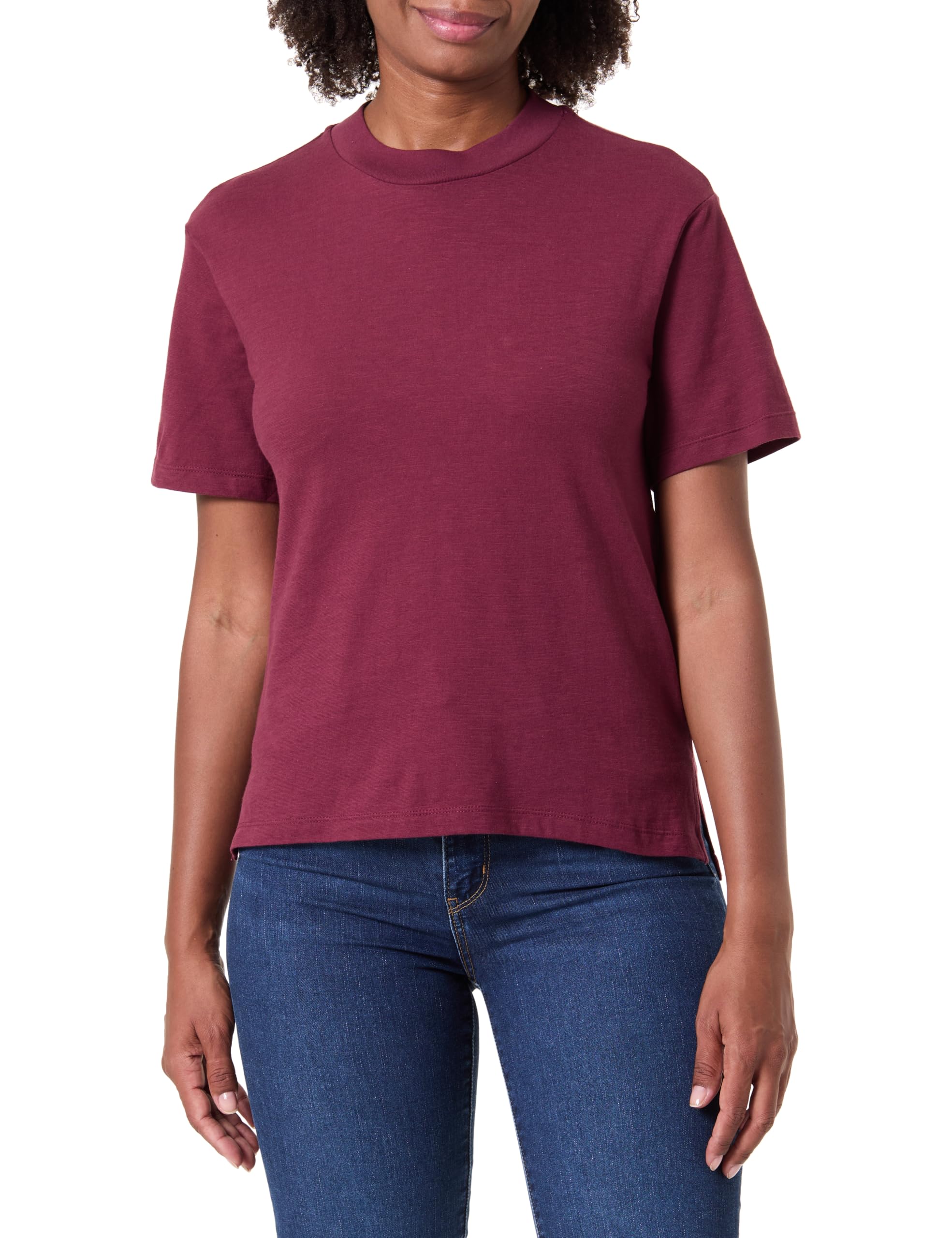 Benetton T-Shirt Donna Jersey Blu Taglia Blu