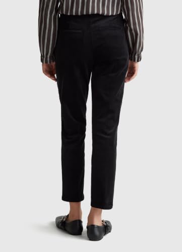 Benetton 4MIQDF07W pantalone donna nero taglia 40