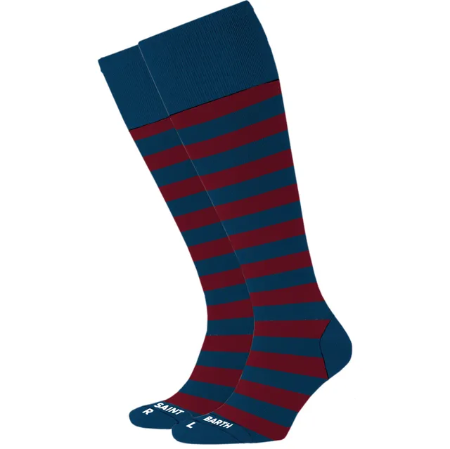 MC2 Saint Barth Sox N calzini uomo bordeaux navy