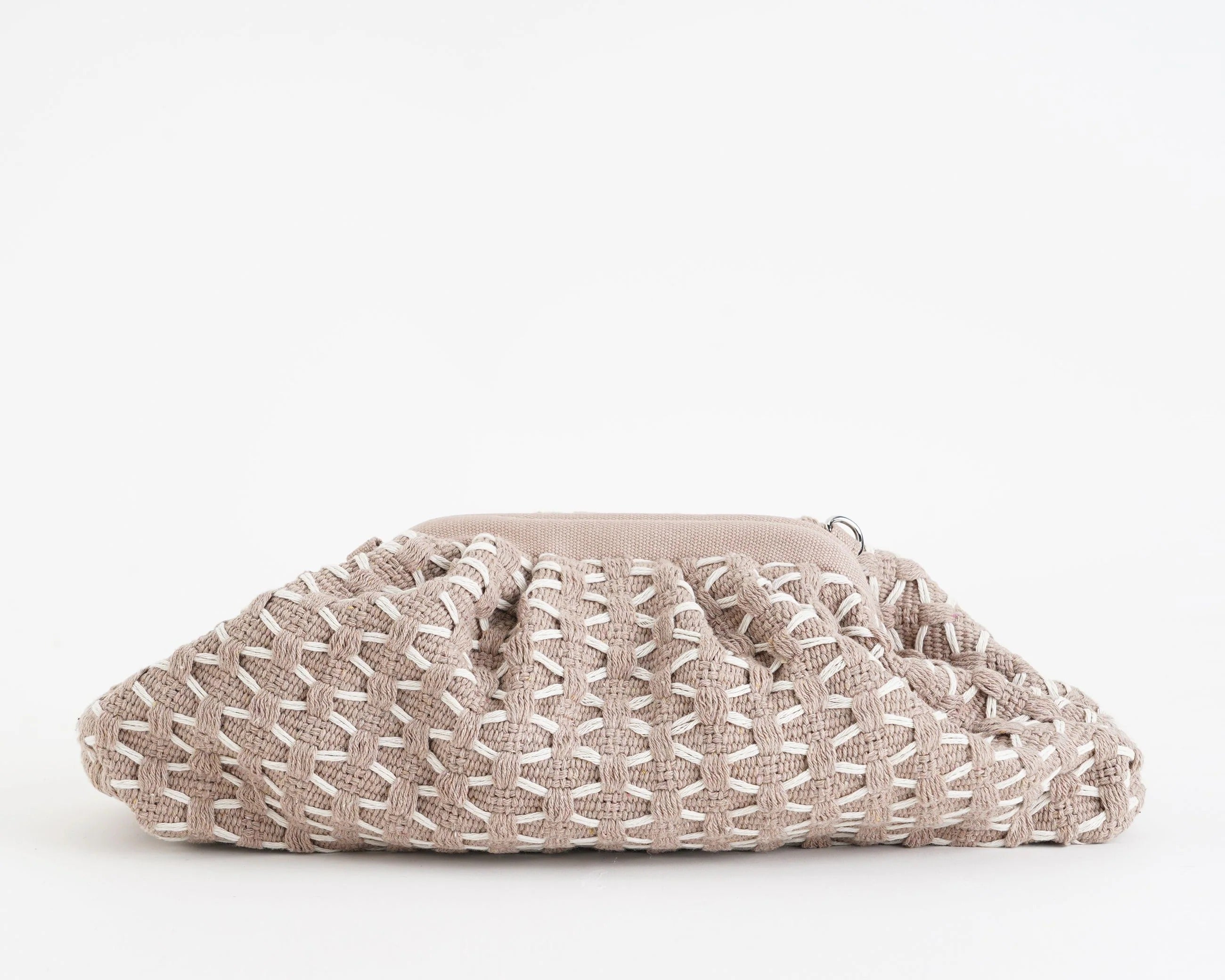 Gaelle Paris GAACW03185 Maxi Pochette Beige Maglia Cotone