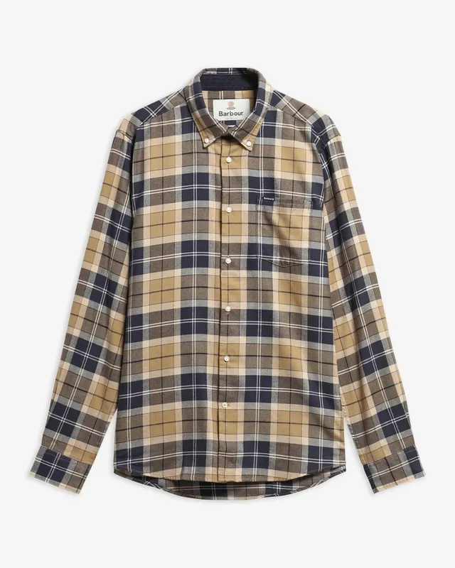 Barbour Fortrose MSH4991 camicia tartan birchwood uomo
