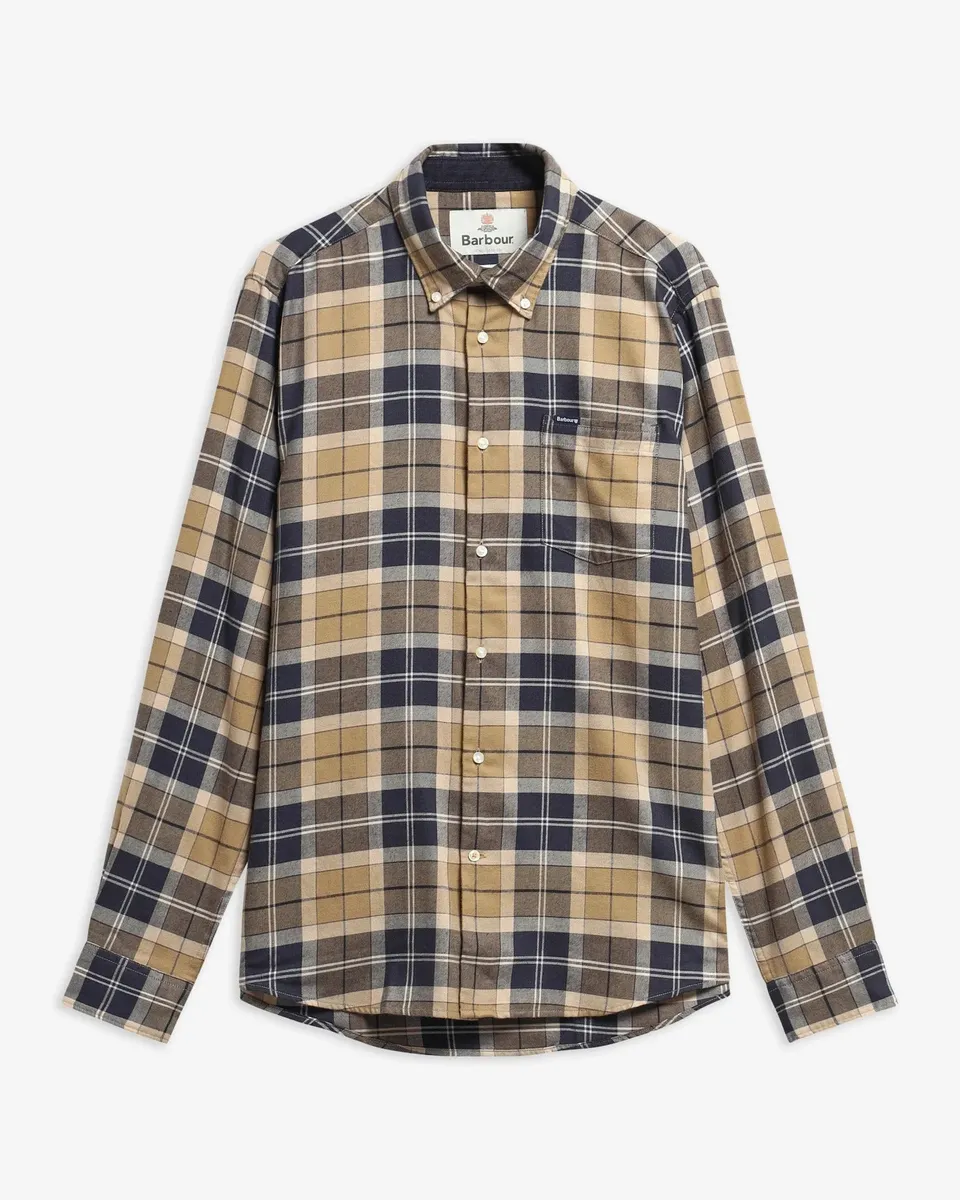 Barbour Fortrose MSH4991 camicia tartan birchwood uomo