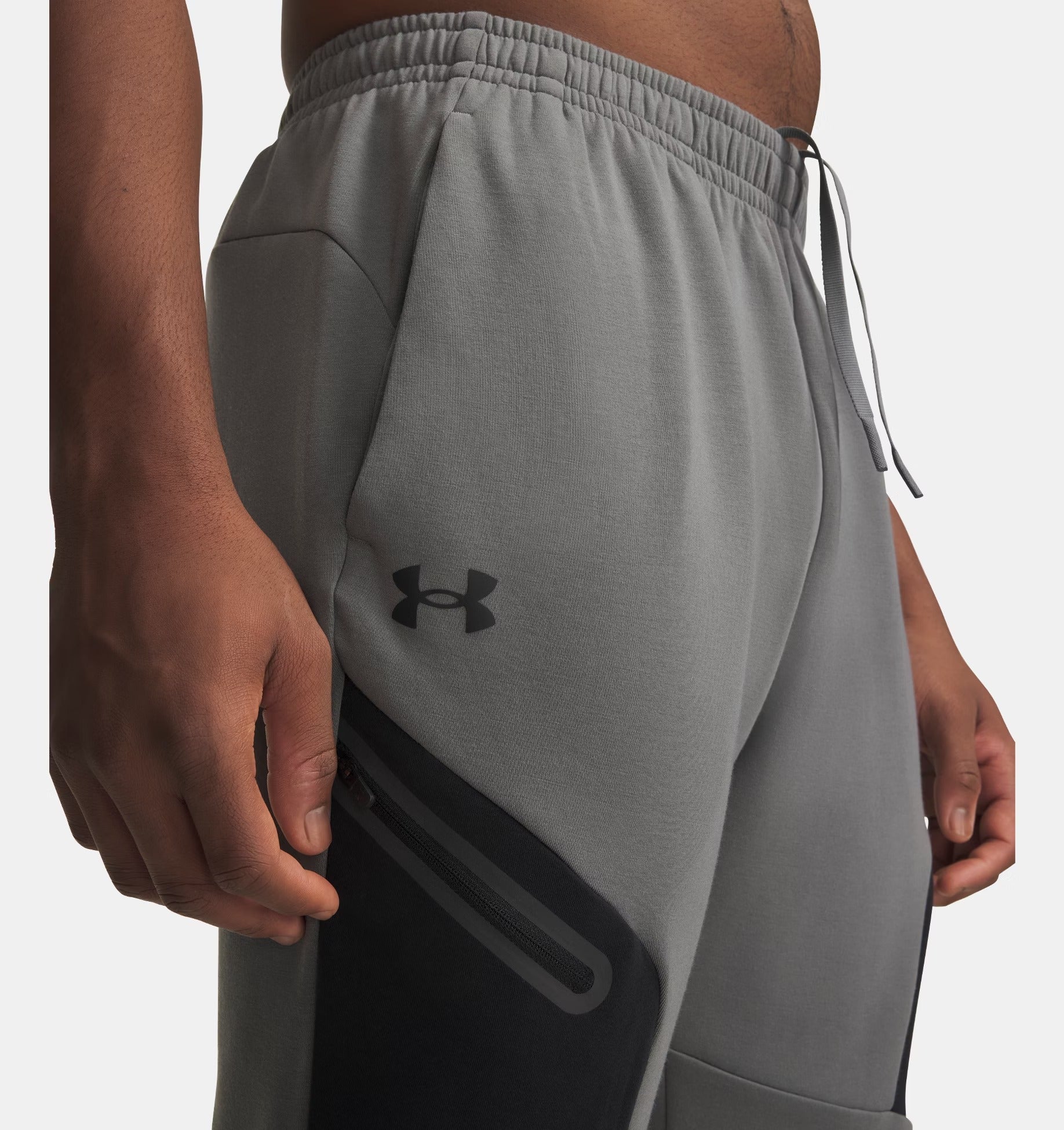 Under Armour Unstoppable 1389353 jogger uomo Clay Green Black