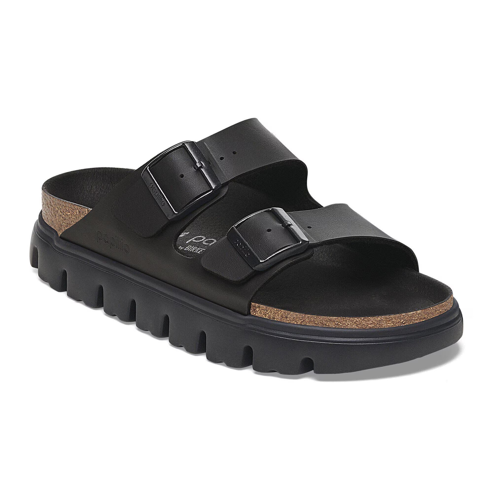 Birkenstock Arizona 1029077 Ciabatta Donna Black Plateau