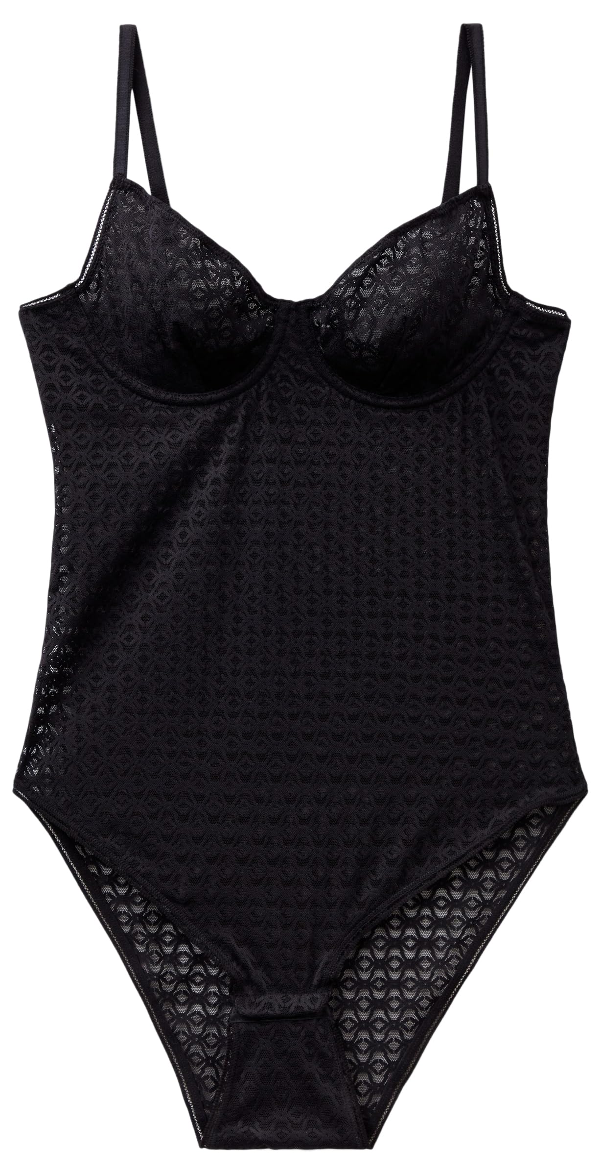Benetton Body donna M retina jacquard logata ferretto