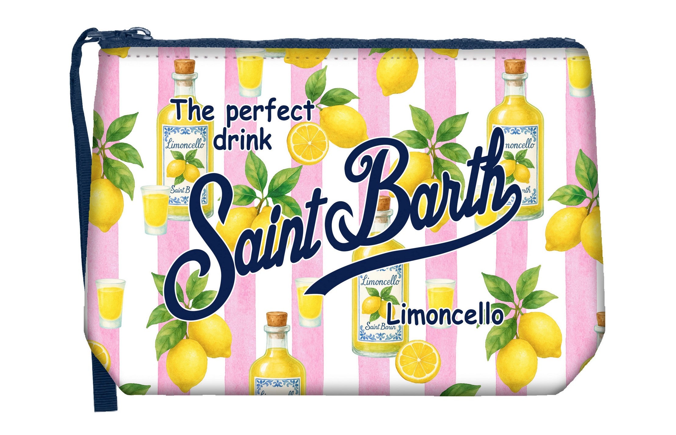 MC2 Saint Barth Aline Pochette Rosa Limoncello Scuba