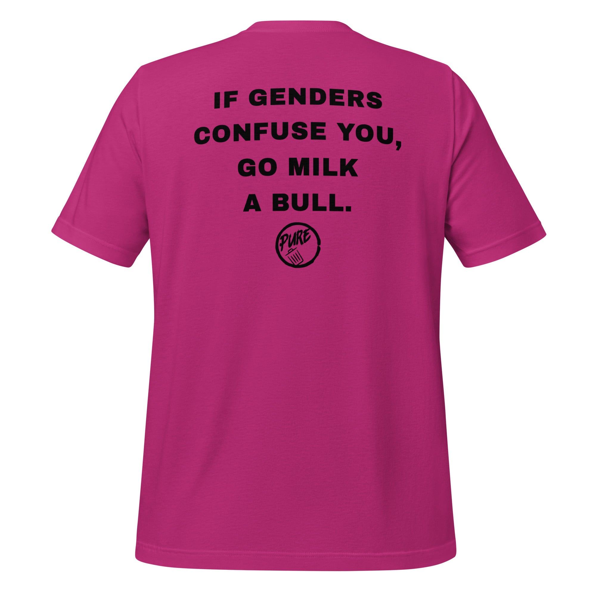 Pure Trash Milk A Bull t-shirt uomo cotone