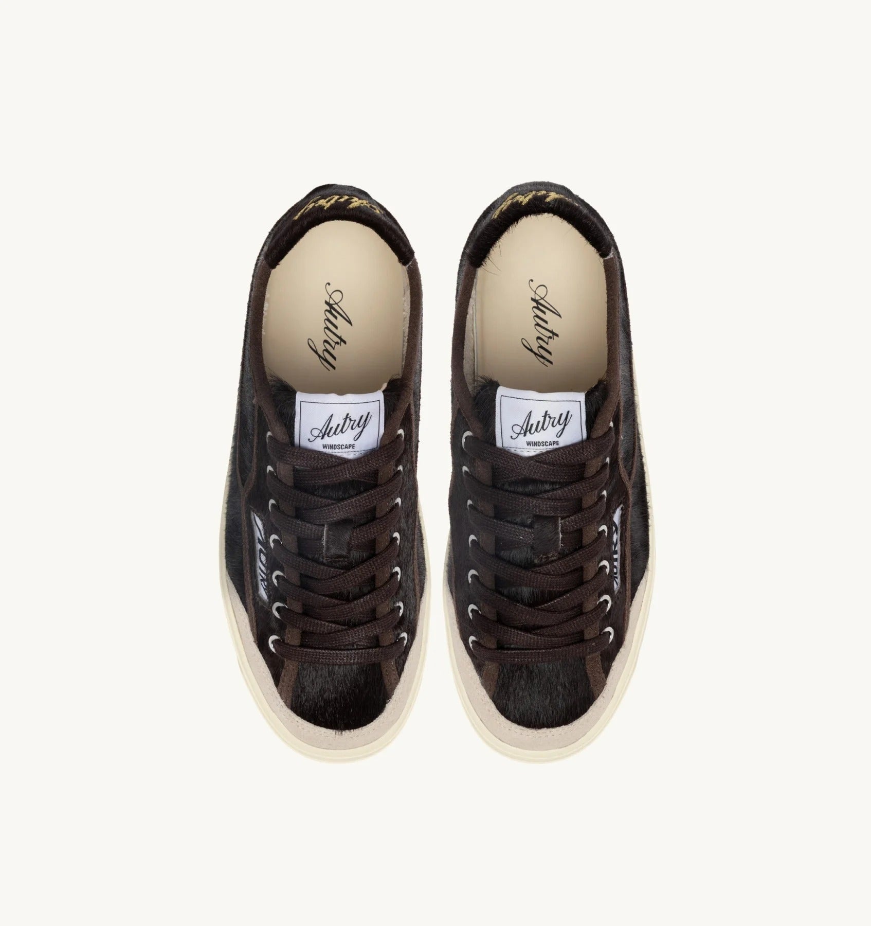Autry Windscape Low sneakers donna marrone suede