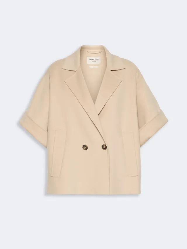 Weekend Max Mara Neo Giacca Donna Sabbia Lana