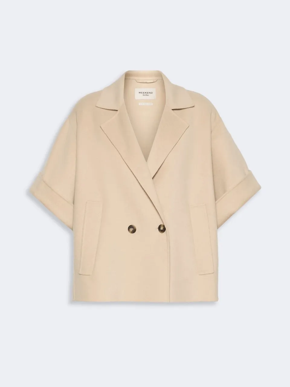 Weekend Max Mara Neo Giacca Donna Sabbia Lana