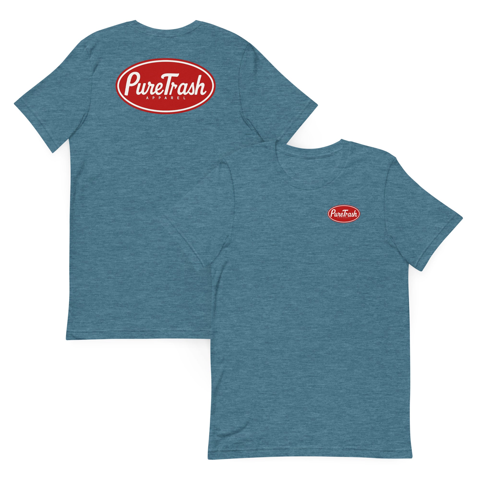 Pure Trash Peterbilt Parody t-shirt uomo cotone
