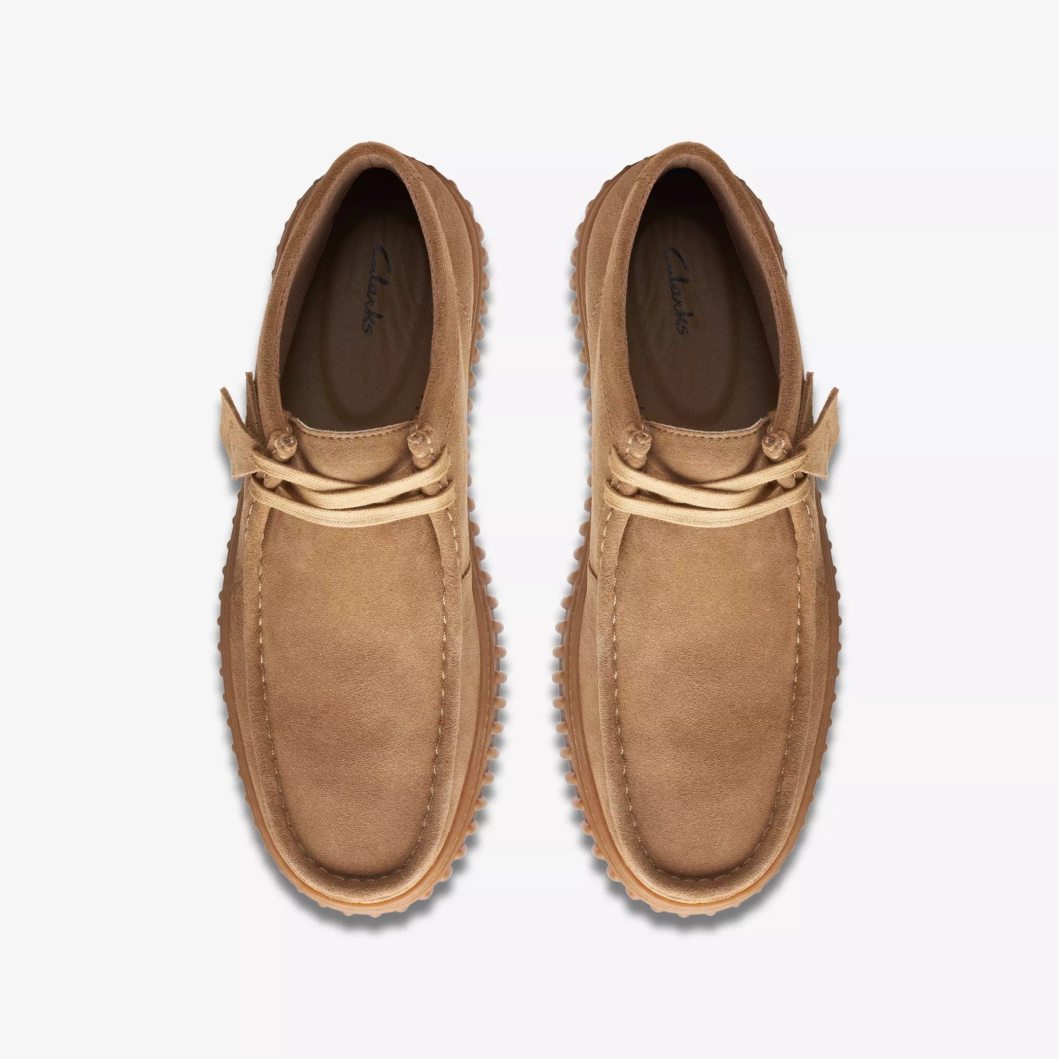 Clarks Torhill Hi 26173663 Scarpa Uomo Sand Scamosciata