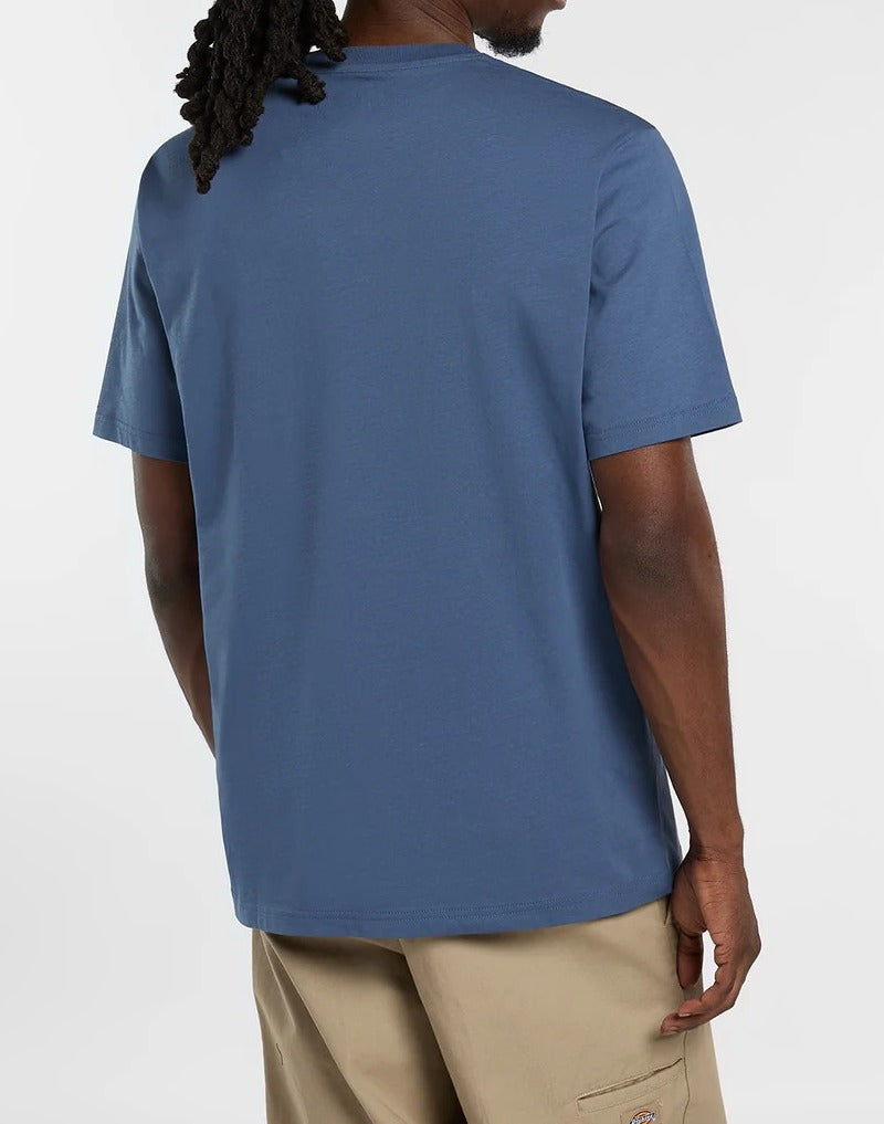 Dickies Mapleton DK0A4XDB t-shirt uomo indigo retrò cotone