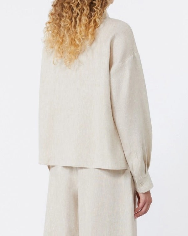 Weekend Max Mara Capo WKDCAPO giacca lino ecru