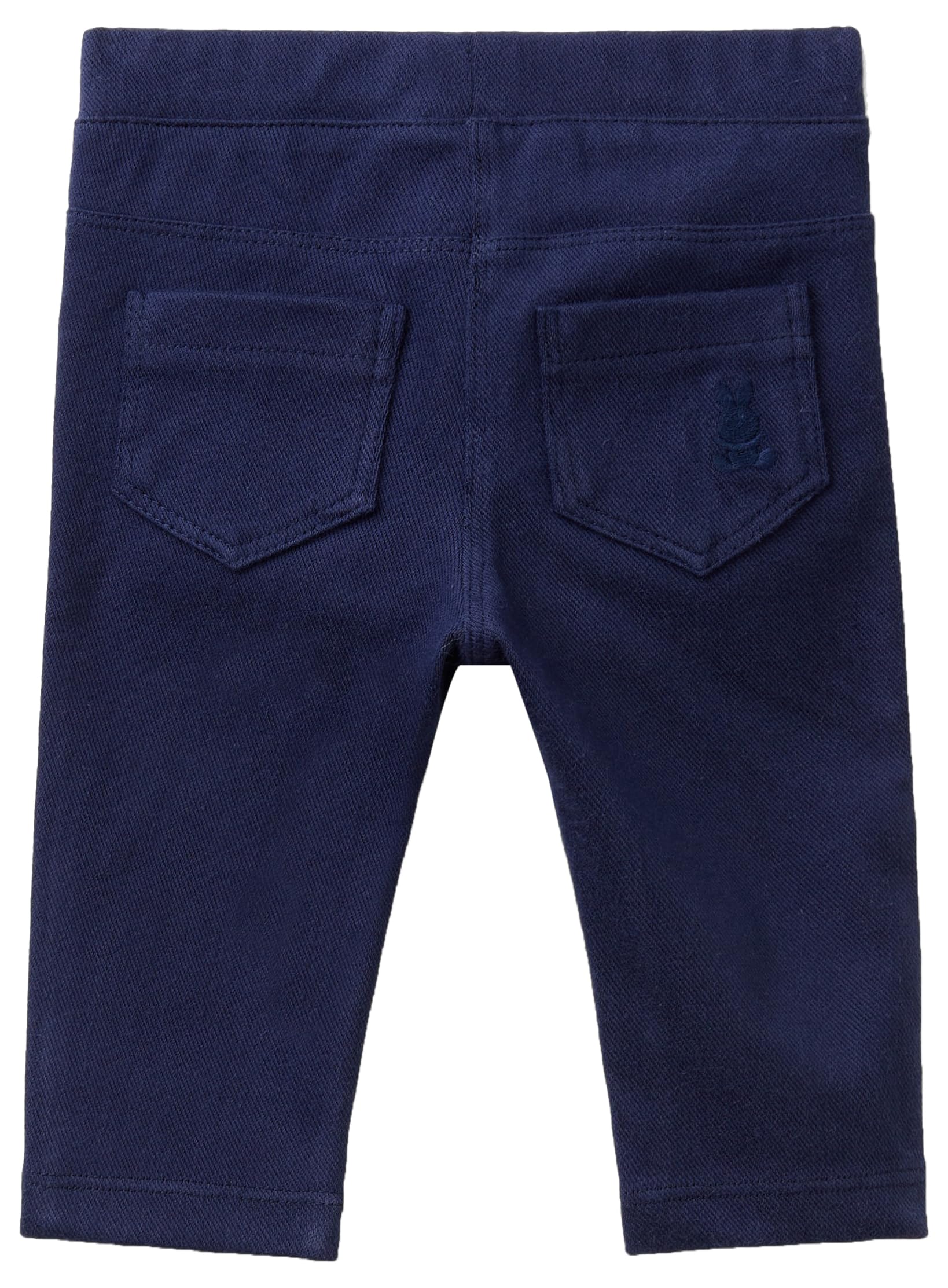 Benetton 4NBBae002 Pantalone Neonato Jersey Blu 56