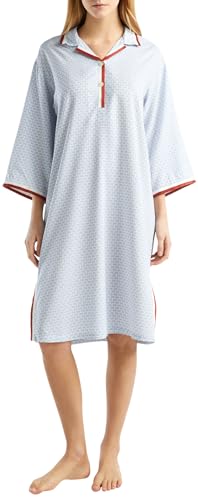 Benetton 41hh3c003 Camicia da Notte Donna S stampata