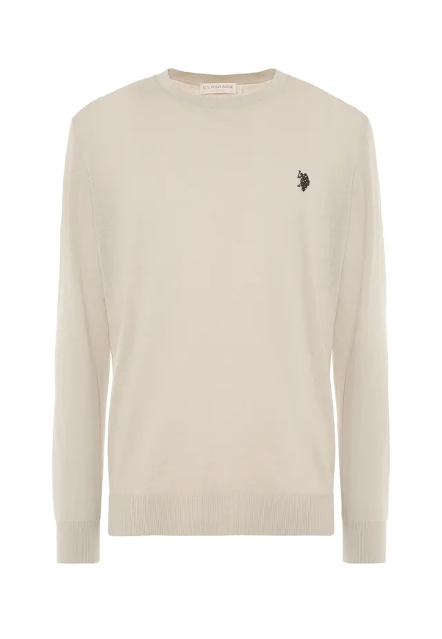 U.S. Polo Assn. Kemo US43173012 maglia uomo beige cotone