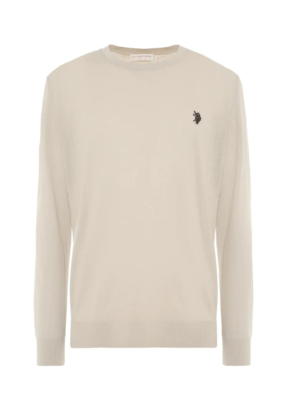 U.S. Polo Assn. Kemo US43173012 maglia uomo beige cotone