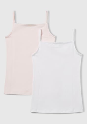 United Colors of Benetton Set 2 Canotte Bambina Cotone