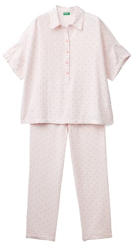 Benetton Intimo e Pigiami Set Pigiama Donna L Cotone