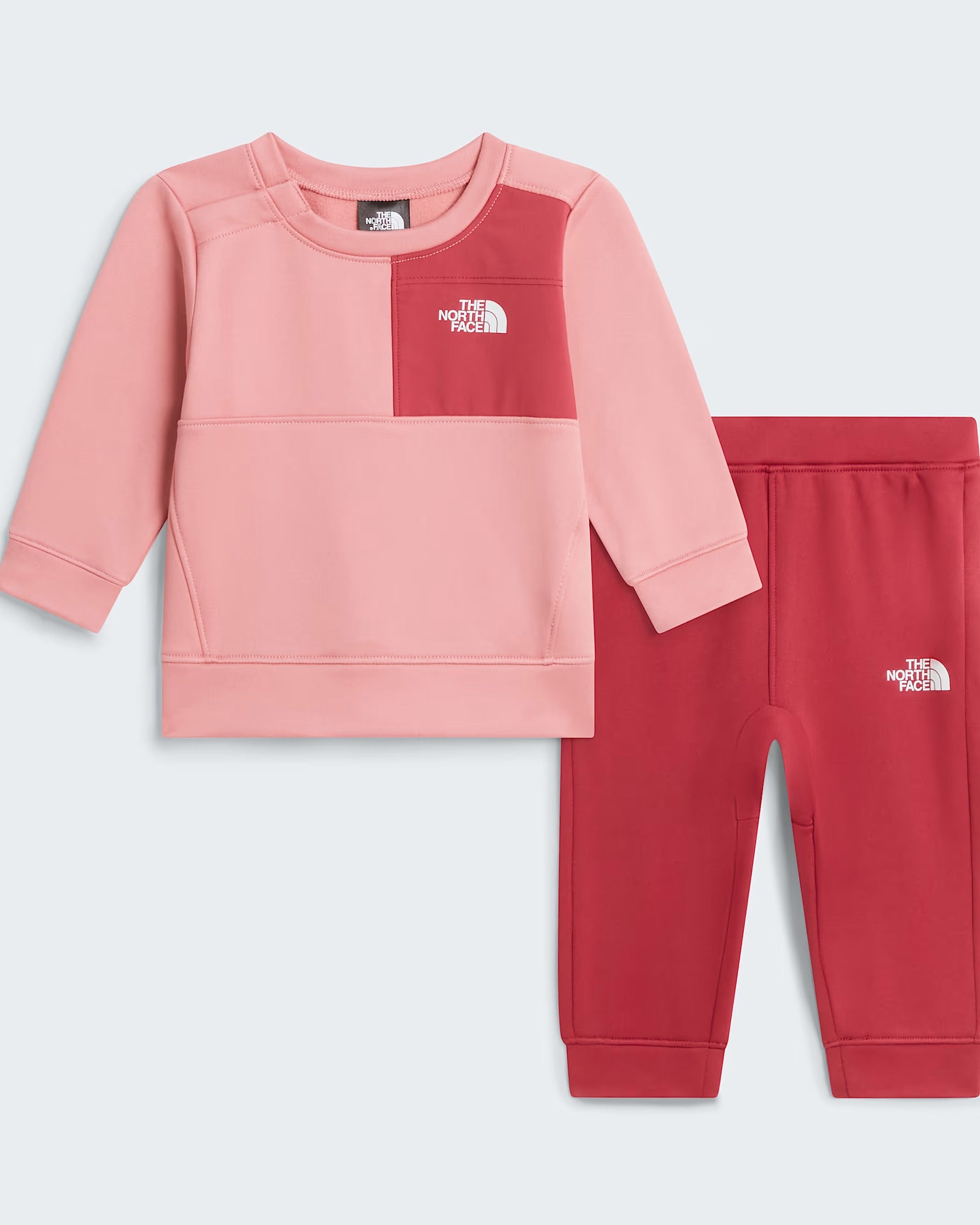 The North Face NF0A8CV1 tuta 2 pezzi baby Primrose pile