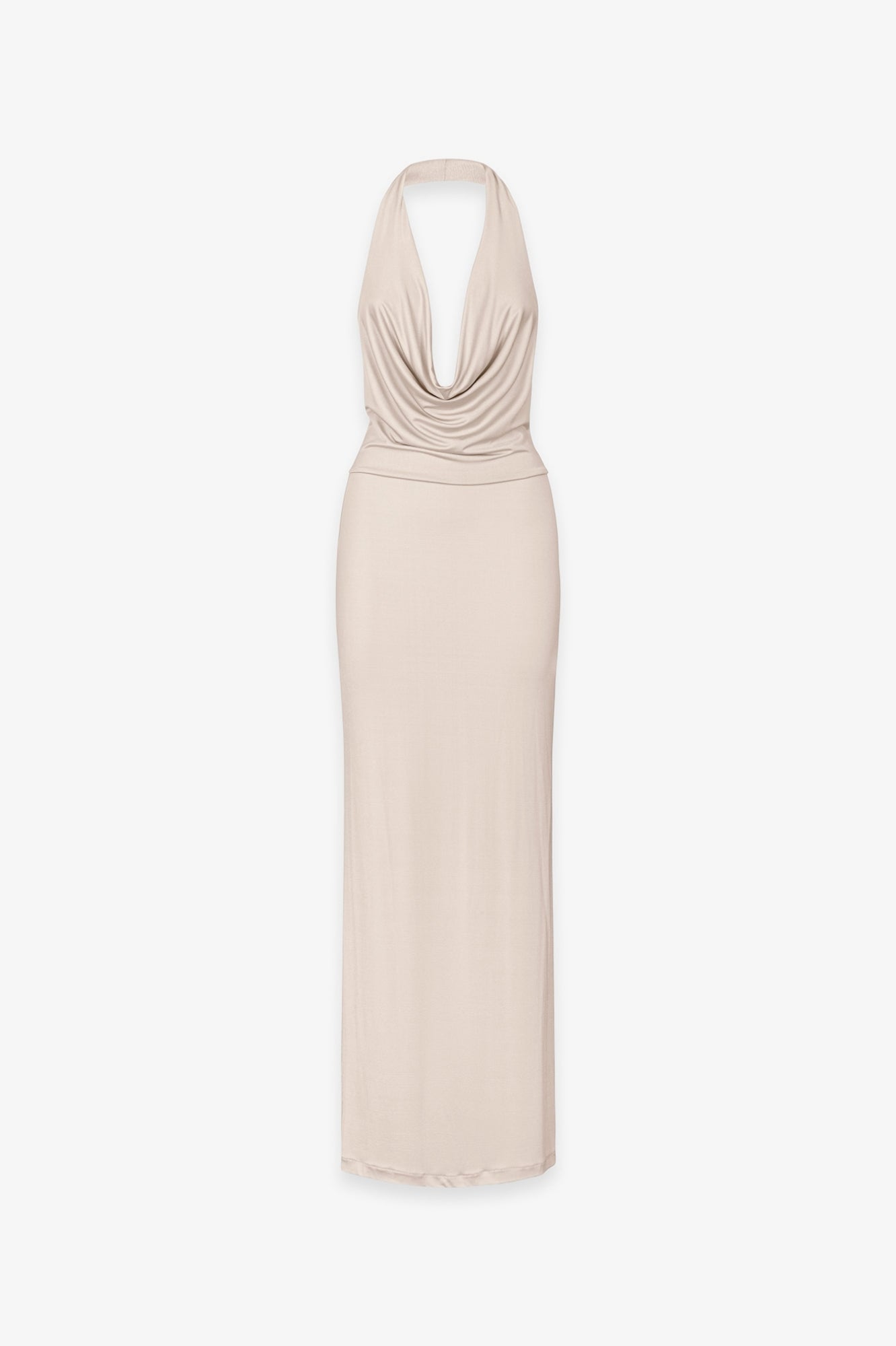 Gaelle Paris Lurex GAABW09943 Abito Lungo Safari