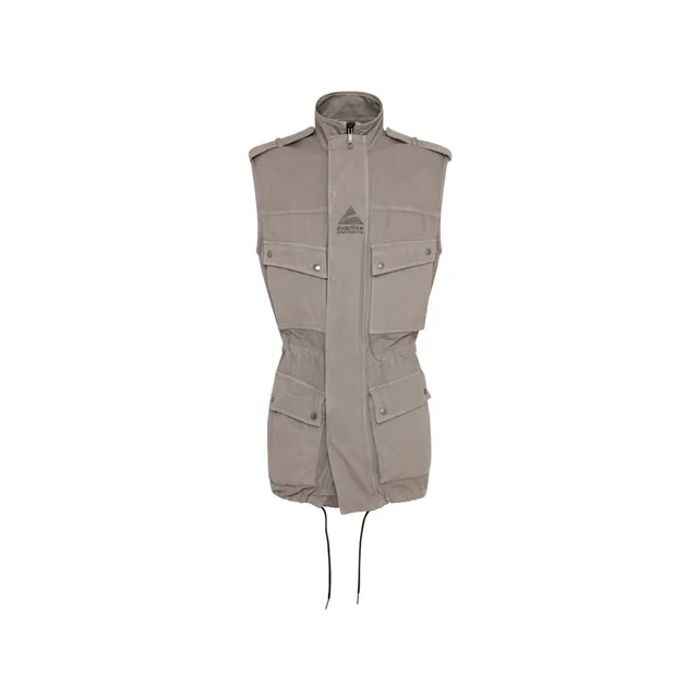 Martine Rose Field Gilet smanicato grigio cotone