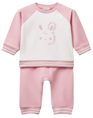 United Colors of Benetton Comp Maglia+Pantaloni tuta felpa stretch