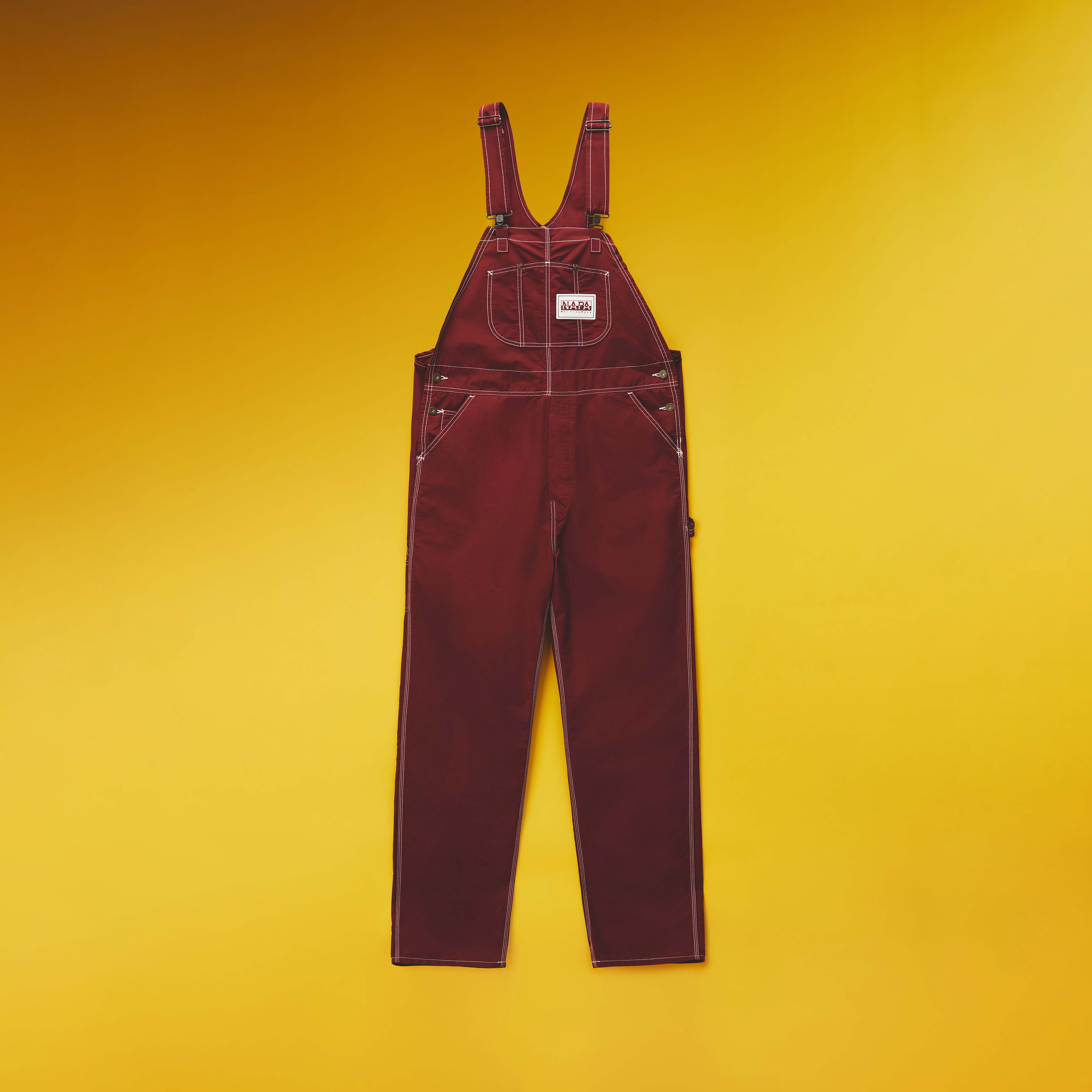 Martine Rose Overalls salopette rossa Napapijri cotone