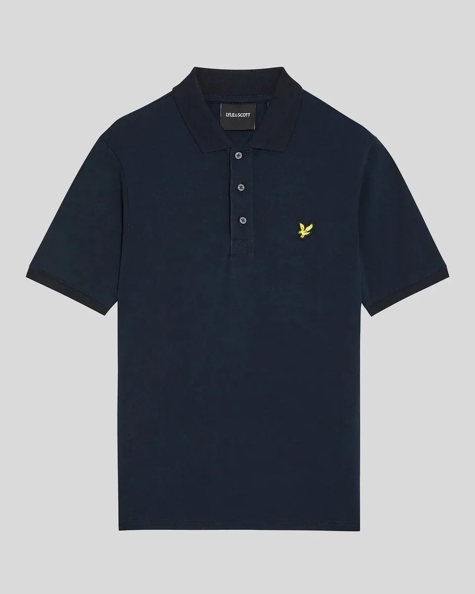 Lyle & Scott SP400V0G polo uomo blu navy cotone