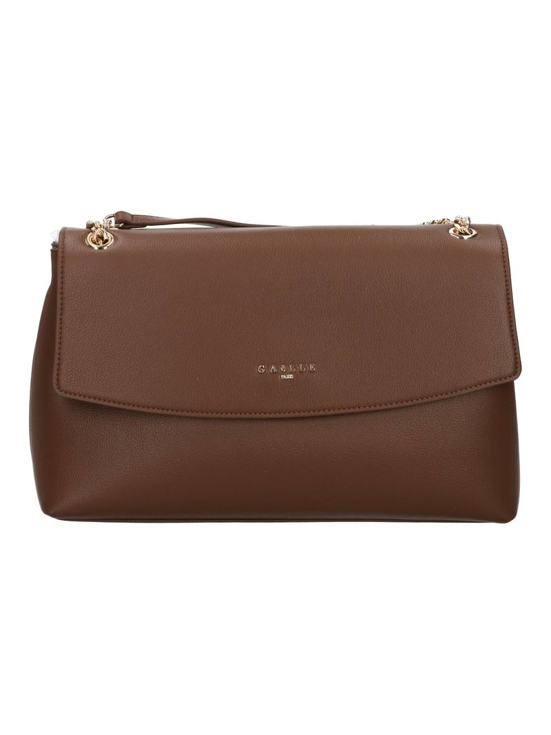 Gaelle Paris GAACW03057 borsa tracolla moka ecopelle
