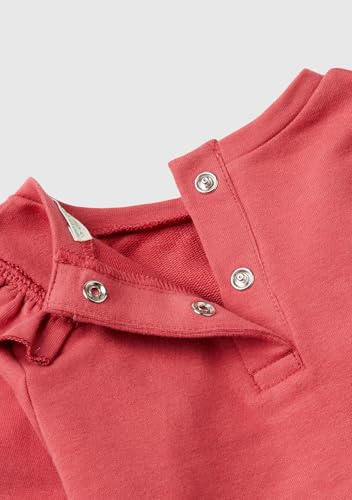 Benetton Felpa cappuccio bimba rouges taglia 50 12 mesi