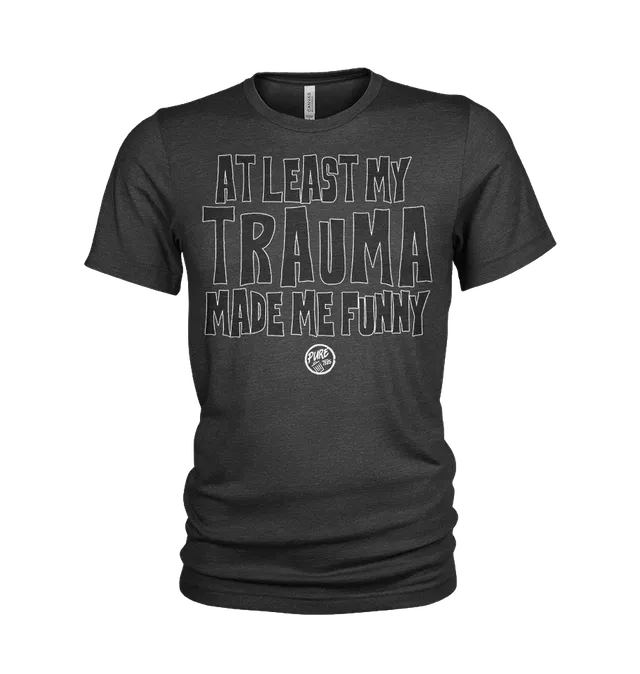 Pure Trash Trauma Funny maglietta manica corta vintage