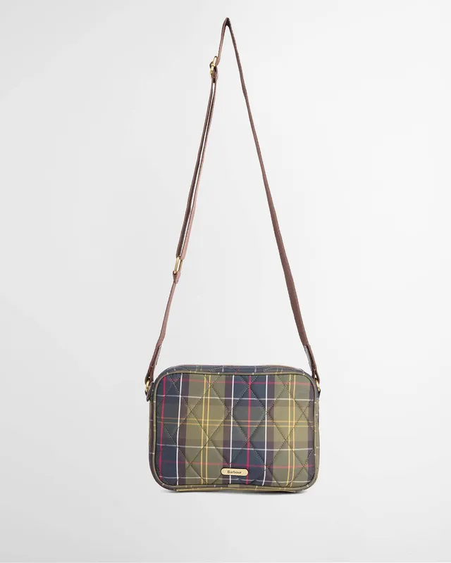Barbour Quilted Borsa Tracolla Donna Classic Tartan