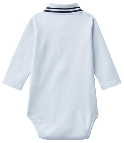 Benetton 3cdiab00f Body Neonato Manica Lunga Cotone Bianco