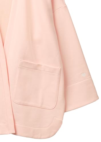 Benetton 3WNW3M08H Giacca Felpa Donna Rosa Cuore