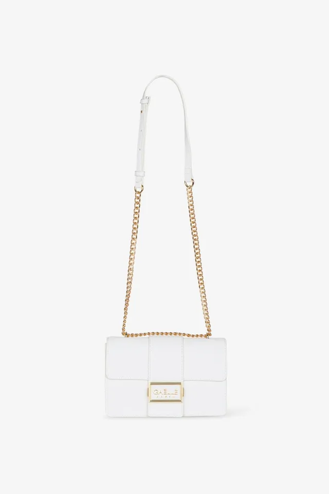 Gaelle Paris GAACW03163 Borsa Bianca Ecopelle Catena