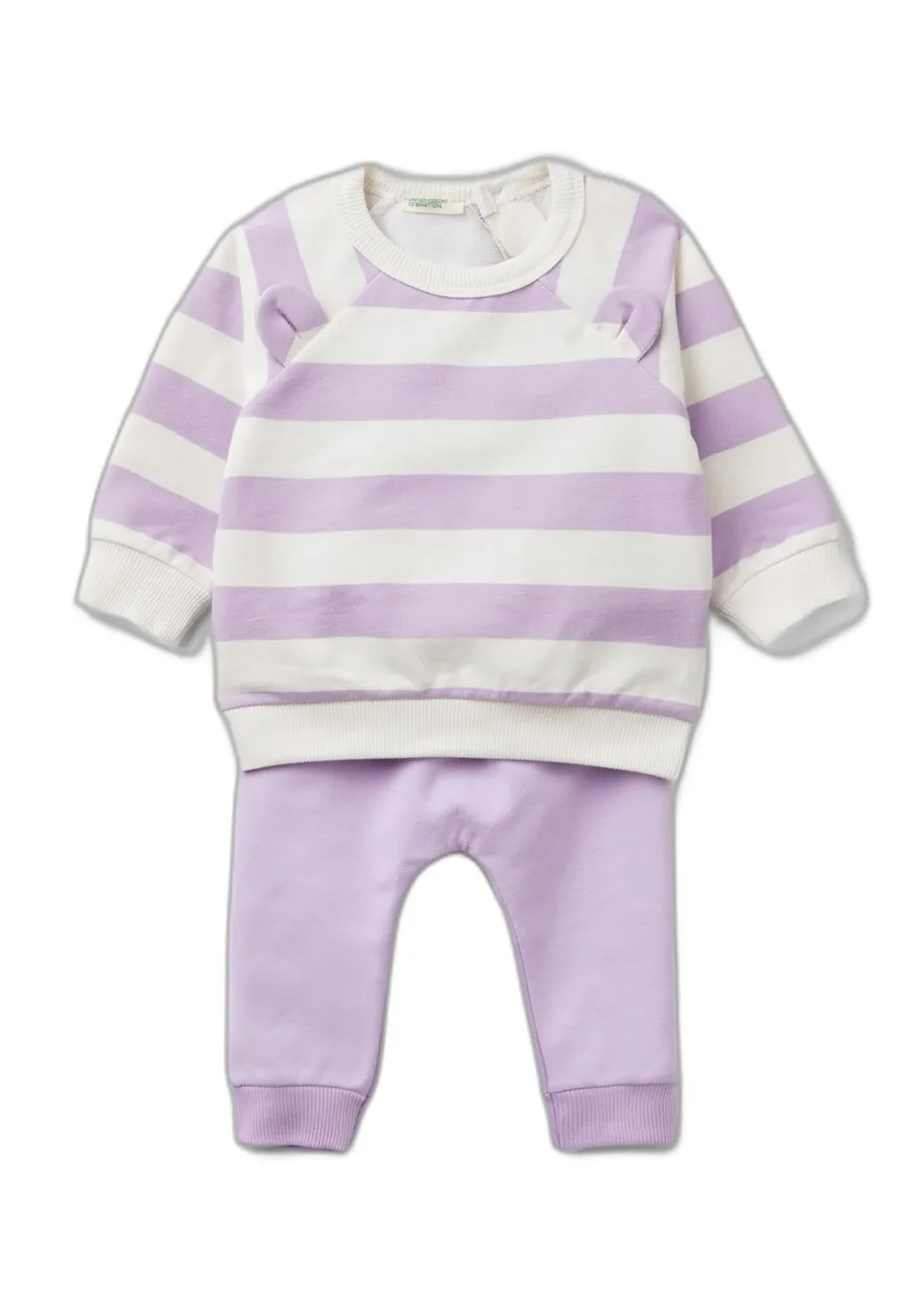 Benetton Pantaloni Bimbo pantaloni rosa 64m taglia 50 felpa