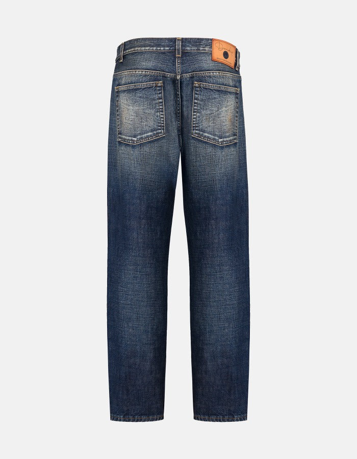 Dondup YUI UP724 jeans tapered blu uomo