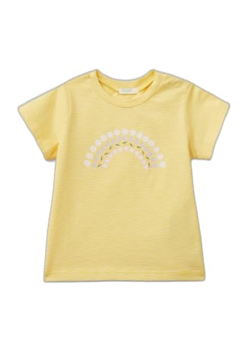 Benetton 3QFNA104E T-Shirt Bimba 74 Cotone con Stampa